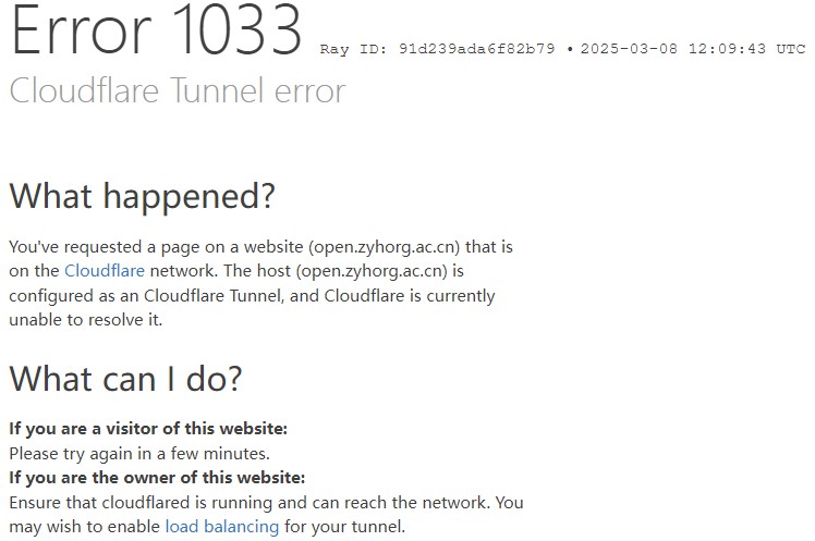 error